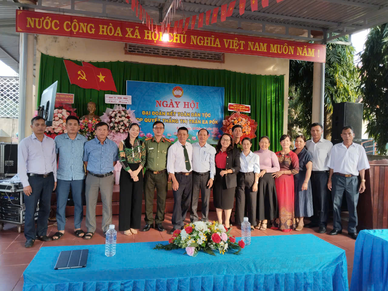Tổ dân phố Quyết Thắng tổ chức ngày Hội đại đoàn kết toàn dân tộc năm 2024